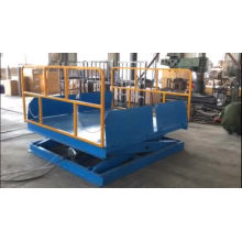 China supplier offers CE hydraulic stationary scissor lift platform warehouse cargo lift